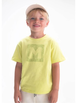 Mayoral Yazlık Erkek Çocuk Basic Tshirt - Yeşil