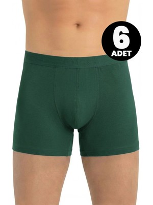 Öts 6'lı Erkek Boxer Modal (%47 Modal - %47 Pamuk - %6 Elastan)