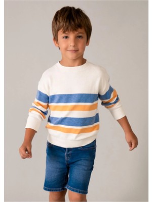 Mayoral Yazlık Erkek Çocuk Denim Şort - Mavi