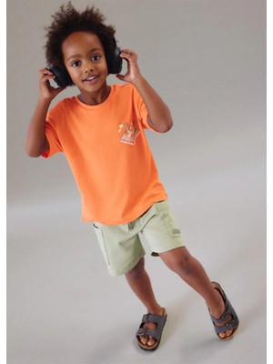 Mayoral Yazlık Erkek Çocuk Şort - Yeşil