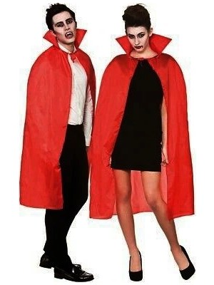 urfakent bilişim ve medya danışmanlık Kırmızı Renk Yakalı Pelerin 120 cm