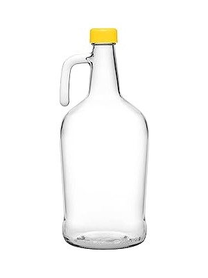 Uravas Store Galon Şişe 3 Litre, Plastik Kapak, Sarı 2003C Yeşil 2307C
