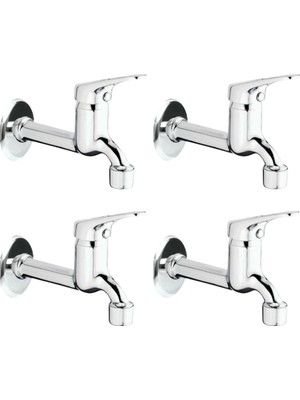 urfakent bilişim ve medya danışmanlık 4lü Aç Kapa Mix Lavabo Musluk Wc Lavabo Uzun Musluk Perlatörlü