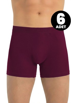 Öts 6'lı Erkek Boxer Modal (%47 Modal - %47 Pamuk - %6 Elastan)
