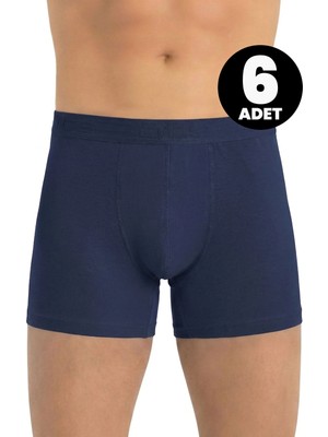 Öts 6'lı Erkek Boxer Modal (%47 Modal - %47 Pamuk - %6 Elastan)