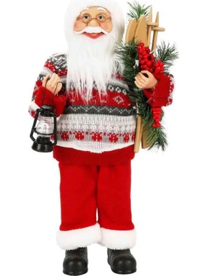 Senka Gaz Lambası Taşıyan Dekoratif Biblo 46 cm