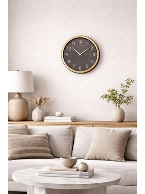 35 cm Galaxy Premium Duvar Saati - Şık ve Sessiz Akar Mekanizma
