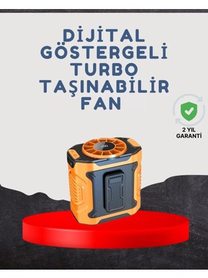 Asiltech Yüksek Kapasiteli Turbo Taşınabilir Fan