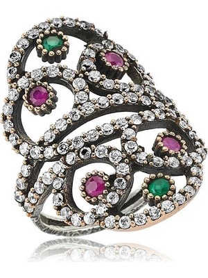 Inure Jewelry Gümüş Otantik Bayan Yüzük
