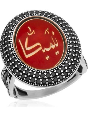 Inure Jewelry Gümüş Kişiye Özel Kadın Yüzük
