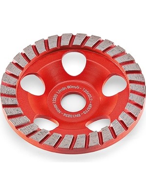 Flex 453.773 Turbo-Jet Iı 125 mm Elmas Taşlama Diski 22,2 mm