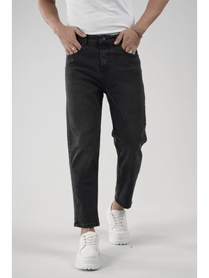 Likralı Boyfriend Kalıp Bilek Boy Erkek Kot Pantolon