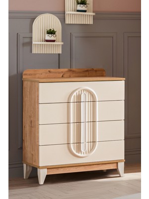 Setay Şifonyer, Athena 4 Çekmeceli Şifonyer