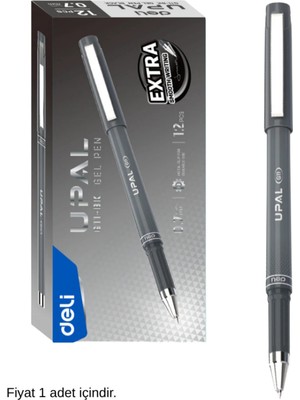 Deli Upal Gel Pen 0.7 mm Siyah 1 Adet