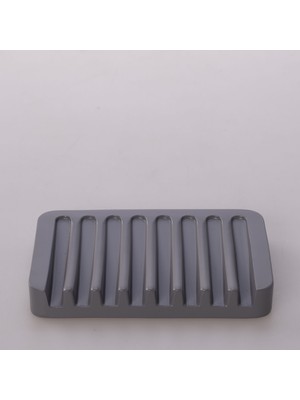 Selim Smooth Katı Sabunluk Gri