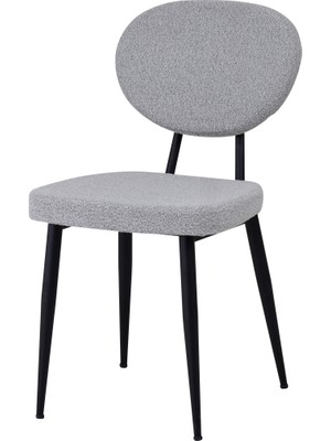 Vilinze Deniz Metal Ayak Teddy Mutfak Sandalye