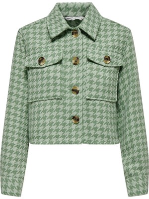 Only Onlkımmıe Short Jacket cc Otw Kadın Yeşil Mont - 15262367