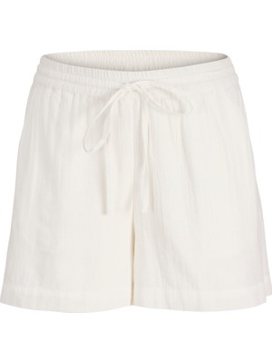 Jack & Jones Kadin Bol Kalip Baglama Detayli Sort - Kia