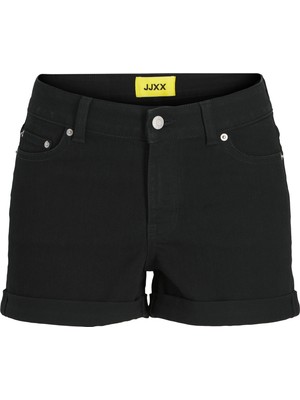 Jack & Jones Kadin Slim Kalip Denim Sort - Nice