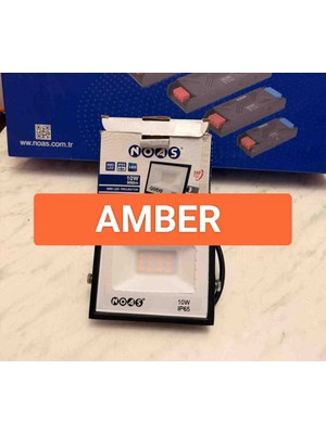 Noas 10 Watt Amber LED Projektör