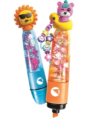 Butik Mey Ithalat® 18130 Fosforlu Kalem Tasarım Seti - Çılgın Yaz