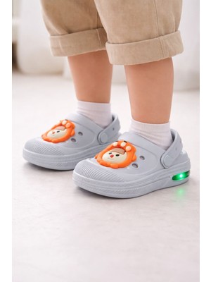 Slipcat Işıklı Minik Maymun Çocuk Sandalet Terlik