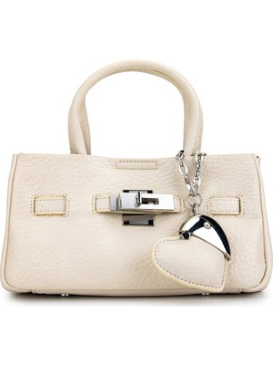 Tamer Tanca Kadın Suni Deri Bej El Çantası 921 27253 Bn Cnt Y26 Bej