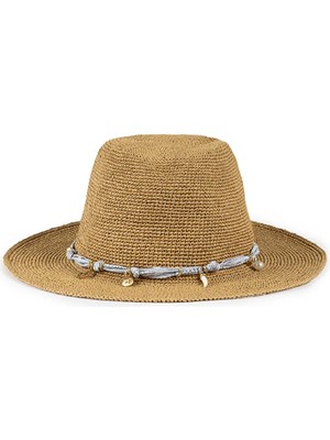 Twist Karma Aksesuarlı Kumaş Şeritli Şapka TS1260077028003