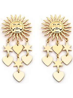 Twist Sallantılı Güneş Küpe TS1260068116265