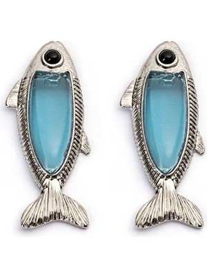 Twist Reçineli Balık Küpe TS1260068173122