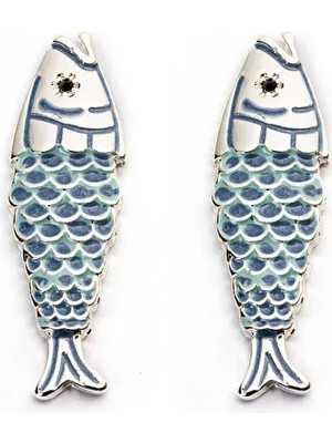 Twist Balık Küpe TS1260068113122