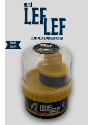Nuri Leflef Cilalı Krem Ayakkabı Boyası 60ML - Tüm Renkler
