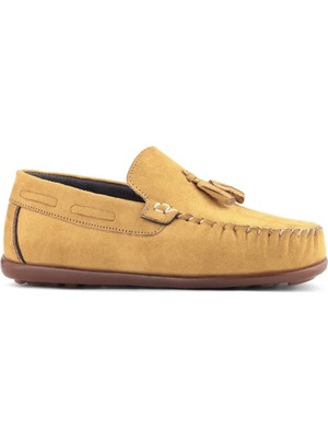 Rakerplus Sarı Erkek Çocuk Makosen Ayakkabı