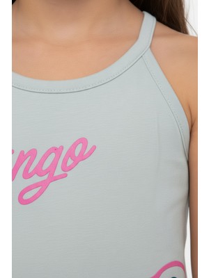 Toontoy Kız Bebek Baskılı Atlet