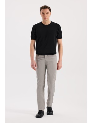 Jakamen Gri-1 Slim Fit 5 Cep Spor Pantolon