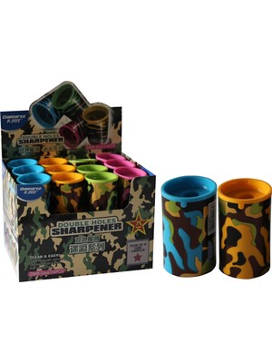 Bafix Daimarse Kalemtraş Çiftli Hazneli Dms-064 (24 Lü Paket)