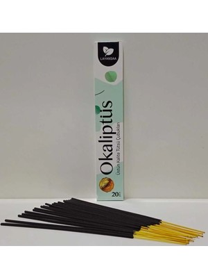 Okaliptüs Kokulu 20 Adet Çubuk Tütsü Layansaa