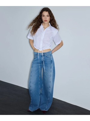 İpekyol Baggy Fit Jean Pantolon IS1260018044629