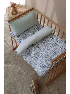 Tuğba Kuğu Montessori Müslin Nevresim Takımı - 100X200 cm - Tile Stories