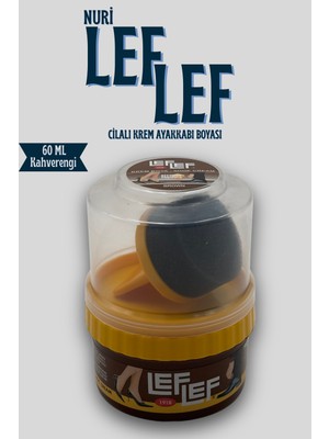 Nuri Leflef Cilalı Krem Ayakkabı Boyası 60ML - Tüm Renkler