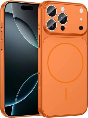 Ronanna Iphone 14 Pro Uyumlu 17 Pro Max Görünümlü Magsaff Kapak Kılıf