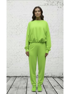 Black Steel Neon Renkli Bayan Eşofman TAKIM-2025-312