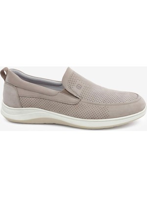 Greyder Erkek Vizon Hakiki Deri  Comfort Ayakkabı 6Y1FA64674