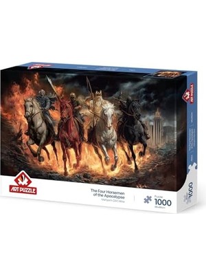 TeknoKapsül Mahşerin Dört Atlısı 1000 Parça Puzzle