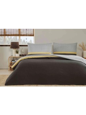 Özdilek Pike Takımı Ranforce Tek Kişilik Kahverengi Futurısta (E)