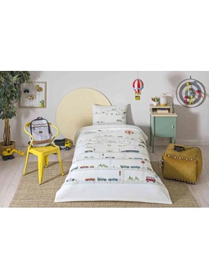 Özdilek Pike Takımı Ranforce Tek Kişilik Mavi Nıght Rıde (E)