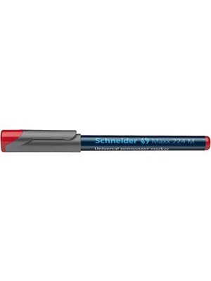 TeknoKapsül Alıcının Universalmarker Kalıcı Maxx 220 S 1,0 mm Kırmızı