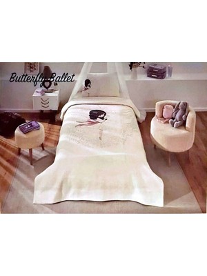 Özdilek Butterfly Ballet Tek Kişilik Pike Takımı