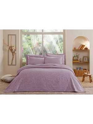 Özdilek Pike Takımı Ranforce Çift Kişilik Pembee Jakarlı Lux (Z)