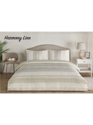 Özdilek Pike Takımı Nev Çift Kişilik Mavi Harmony Lıne